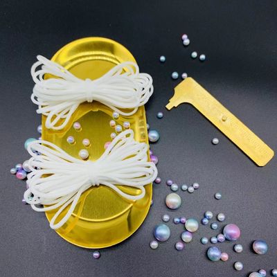 Spandex Nylon Vòng đàn hồi Earloop Dây dây Chuỗi băng 2,5 mm 3 mm 4 mm 5 mm 6 mm