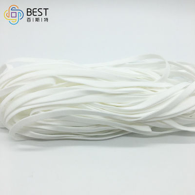 Mặt nạ không dệt Vòng tai đàn hồi 3,5 mm Dây đàn hồi tròn màu đen 3 mm Mềm mại