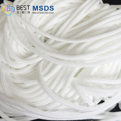 Mặt nạ nylon Chất liệu vòng tai đàn hồi Vòng thun tròn 2.5-3.0mm
