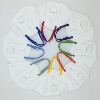 Căng mềm Dây đàn hồi phẳng Mặt nạ dùng một lần Vòng đeo tai đầy màu sắc 3,5 mm 5 mm